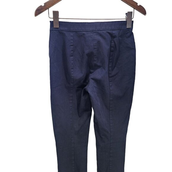 Everlane Pants The‎ Side-Zip Stretch Cotton Pant Women's Size 2 Black - Picture 5 of 9